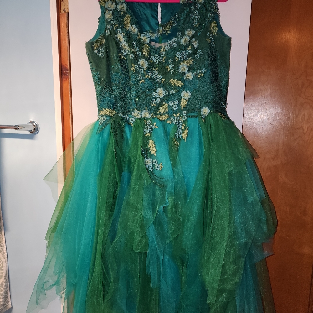 Chotronette bespoke sequined dress